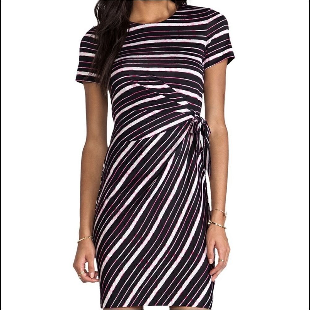Revolve Dvf Brie tie silk dress 2